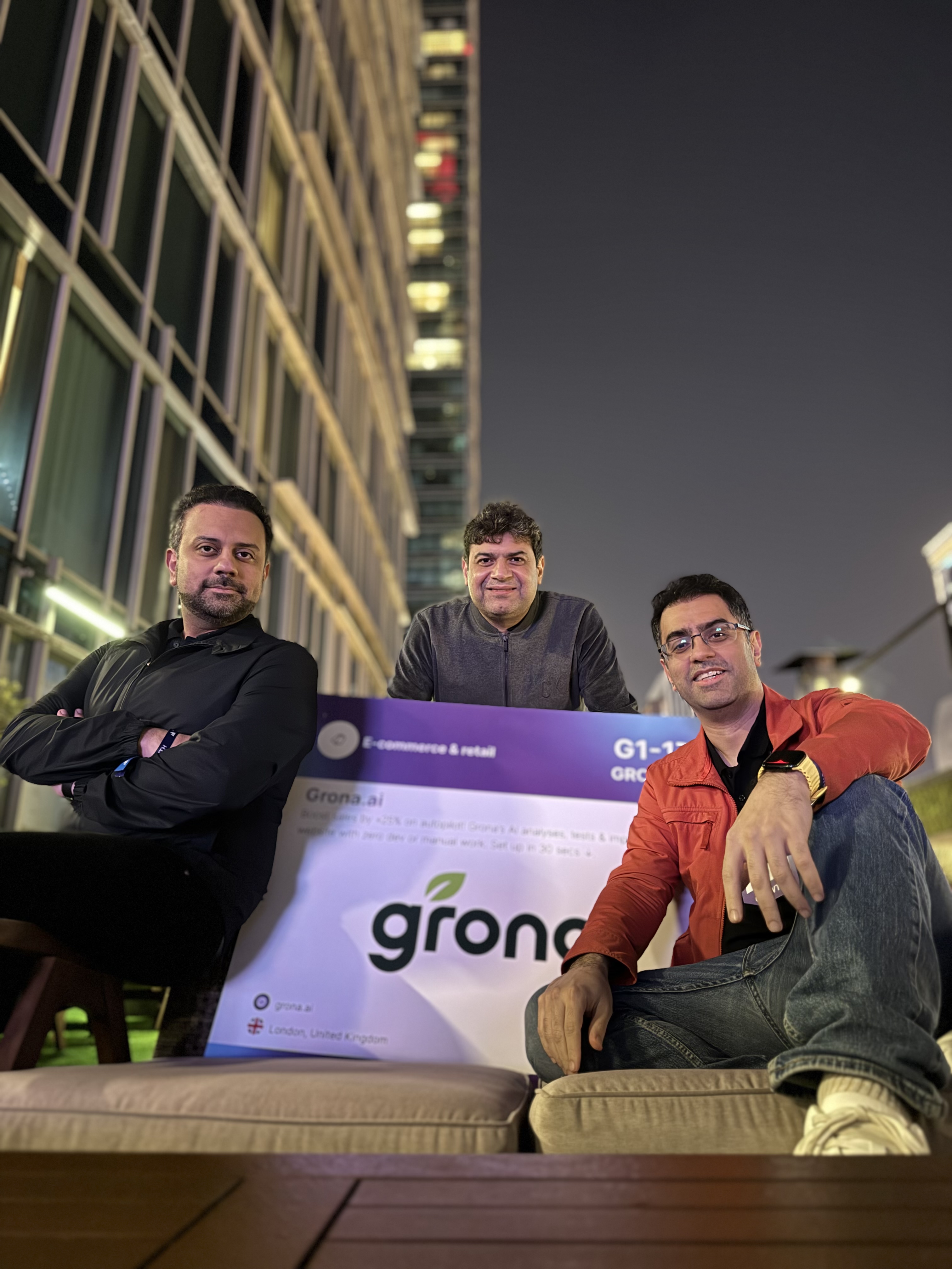The Grona team at WebSummit Qatar 2026